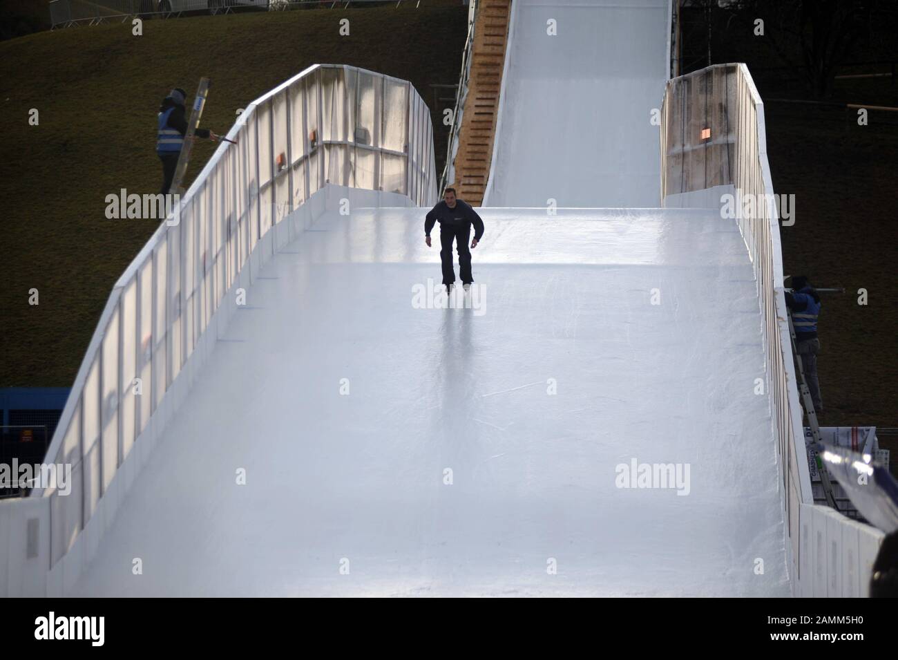 Ice obstacle skating hi-res stock photography and images - Alamy