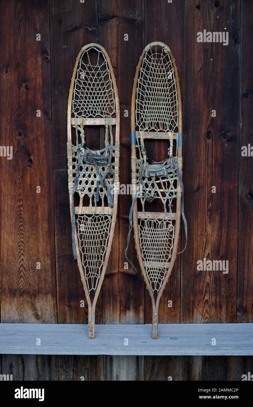old school snow shoes