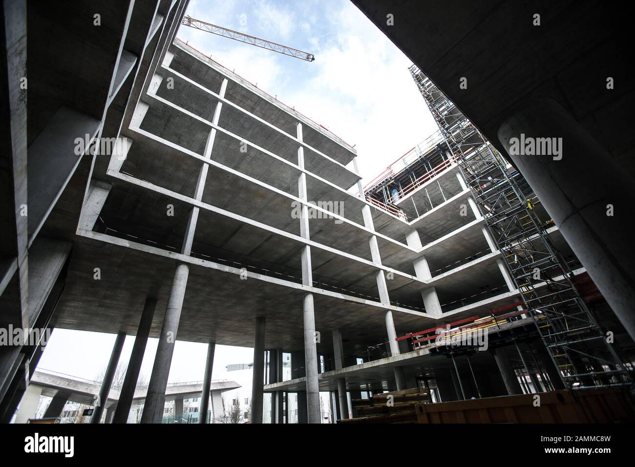 Construction site future shopping hi res stock photography and images