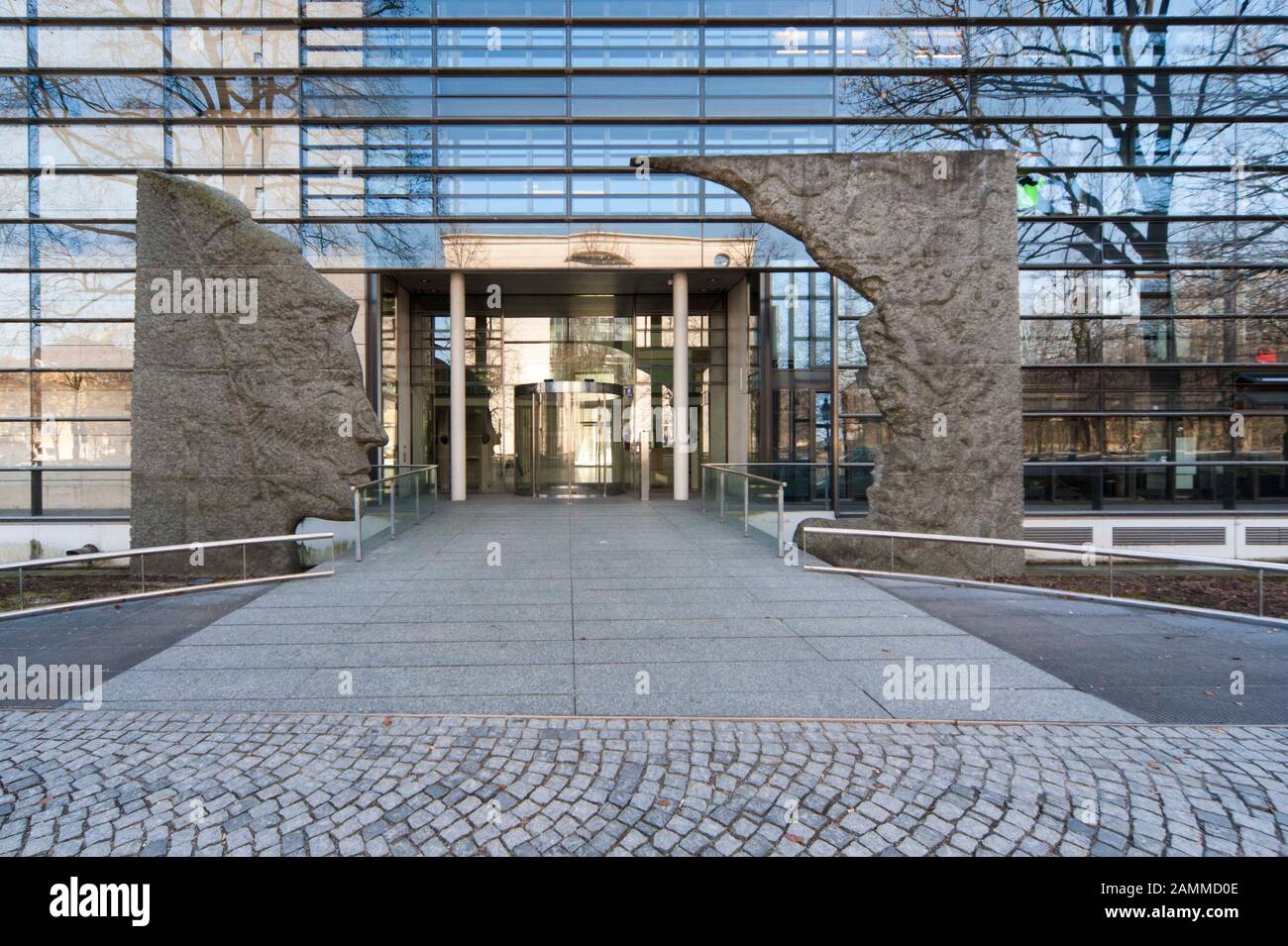 General Administration of the Max Planck Society (MPG) at Hofgartenstraße 8. [automated translation] Stock Photo