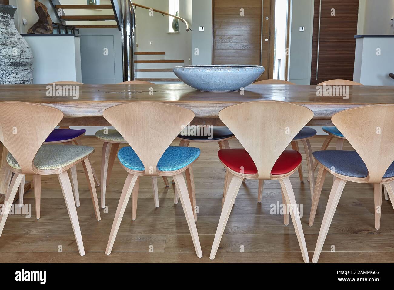 dining table and chairs Stock Photo Alamy
