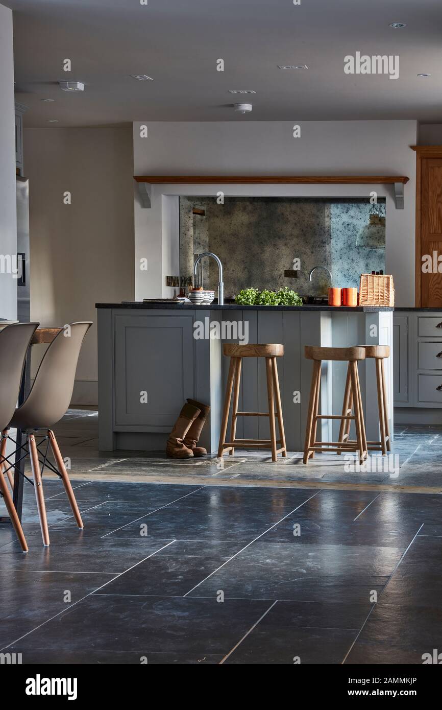 Kitchen Stools High Resolution Stock Photography And Images Alamy