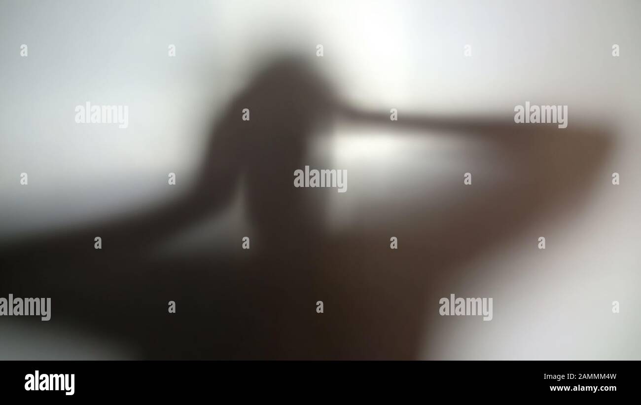 Male ghost silhouette hi-res stock photography and images - Alamy