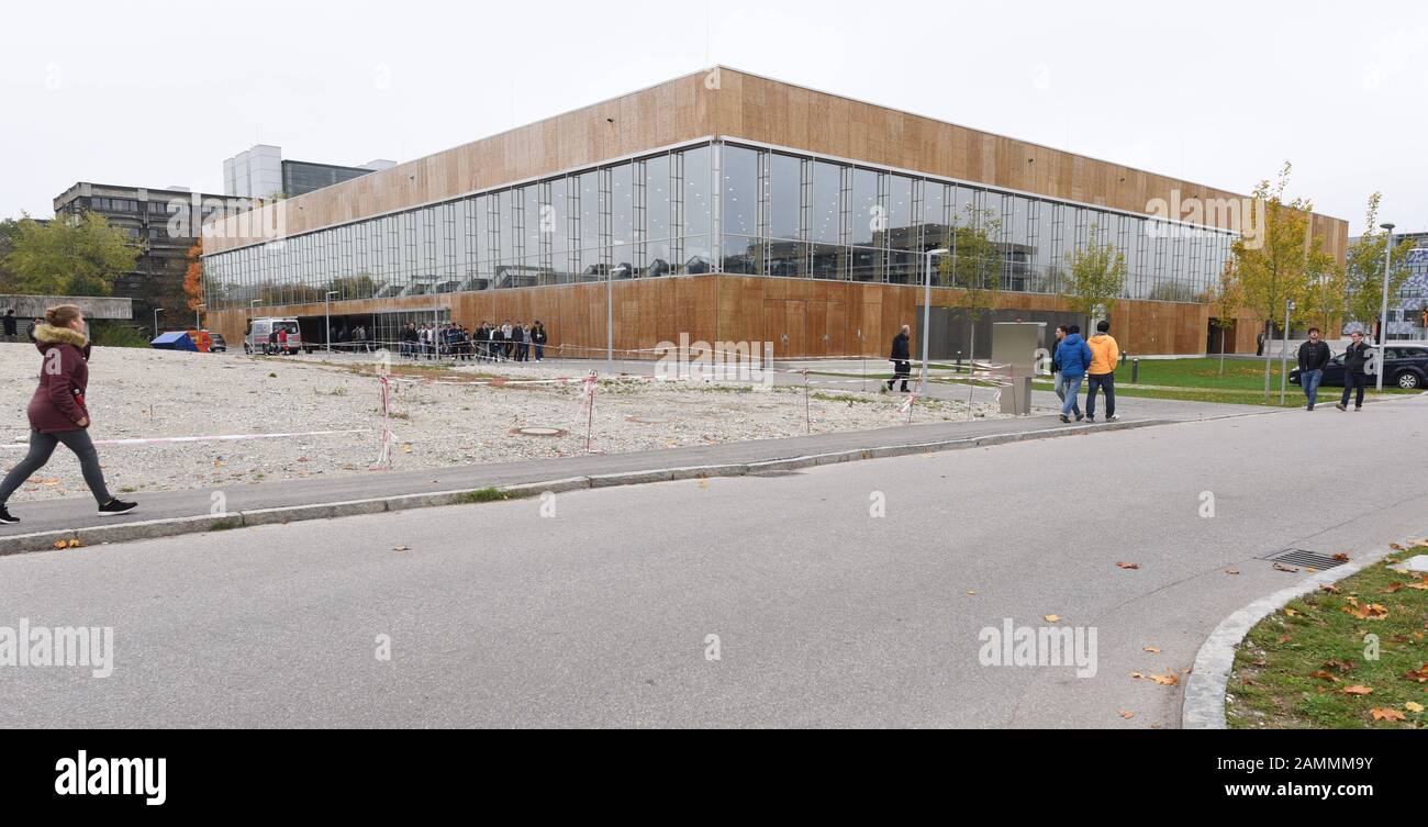 The new Mensa in Garching. [automated translation] Stock Photo