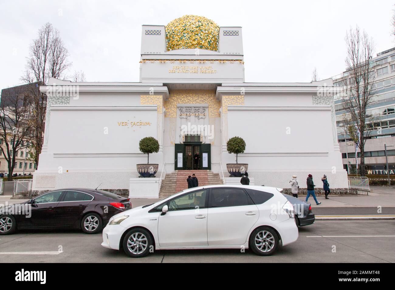 Secession Building a contemporary art gallery , Karlsplatz, Vienna