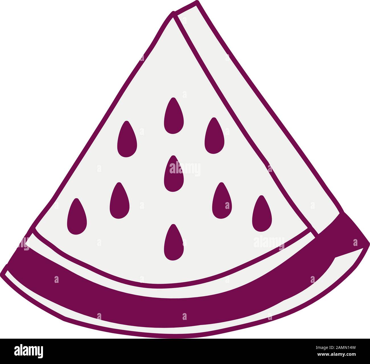 fresh watermelon fruit isolated icon Stock Vector Image & Art - Alamy