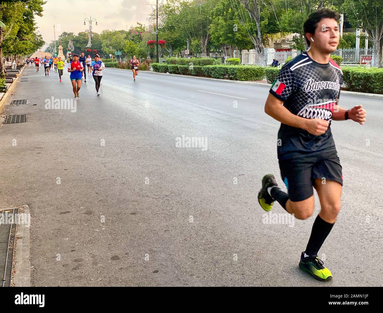 Marathon. Merida, Mexico Stock Photo - Alamy