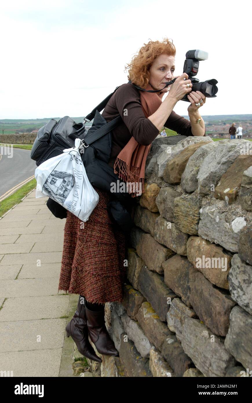 Goth Convention weekend at Whitby, North Yorkshire in Britain A