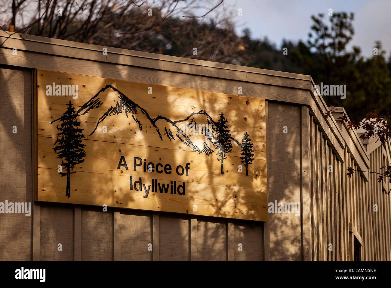 Idyllwild store front Stock Photo Alamy