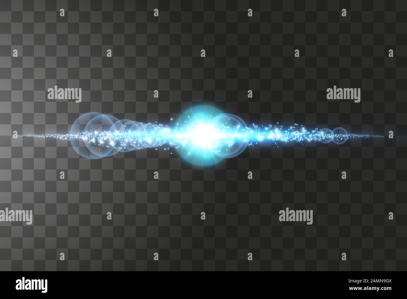 Vector sunlight special lens flare light effect. Isolated sun flash ...