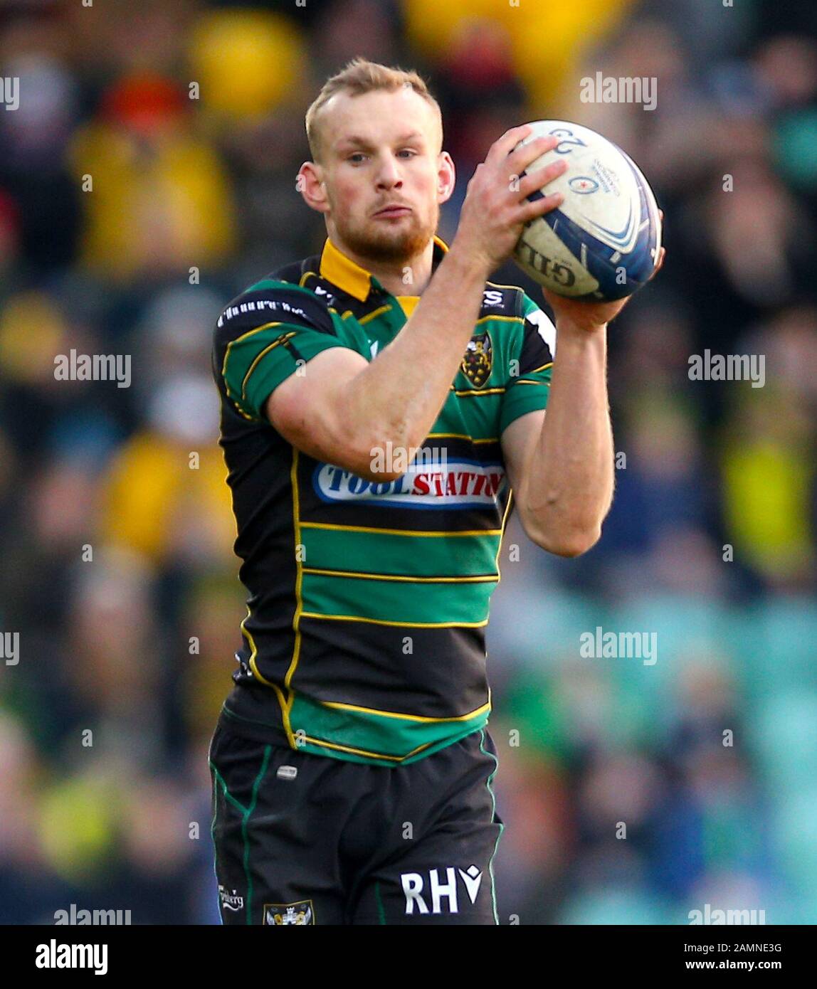 Northampton Saints' Rory Hutchinson Stock Photo - Alamy