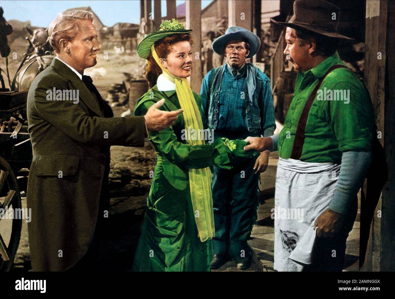 TRACY,HEPBURN, THE SEA OF GRASS, 1947 Stock Photo