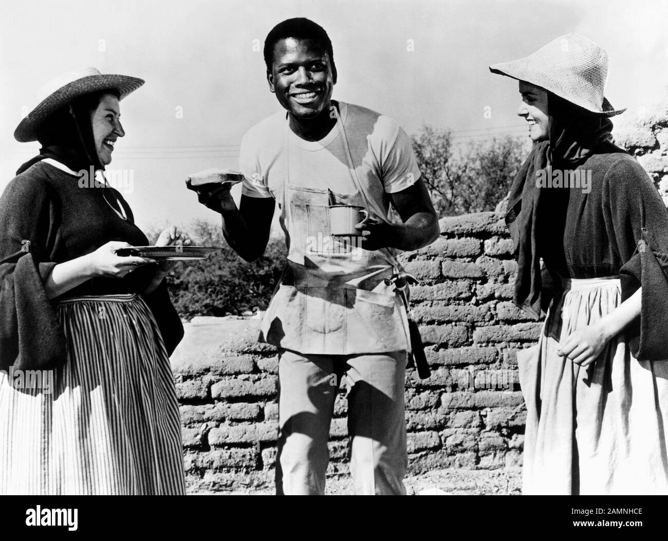 SKALA,POITIER, LILIES OF THE FIELD, 1963 Stock Photo