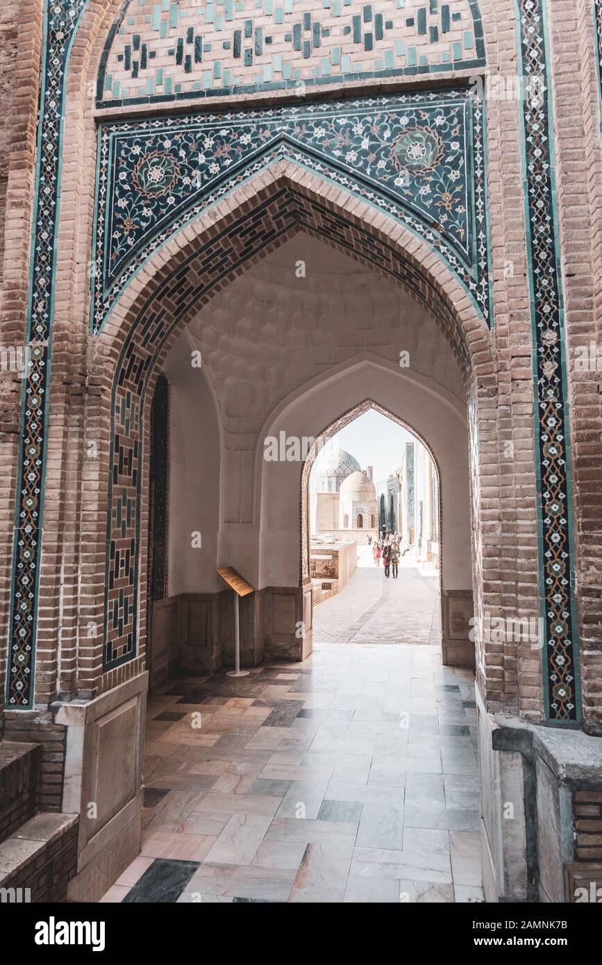UZBEKISTAN, SAMARKANDA 2019: Architecture of Samarkanda Stock Photo - Alamy