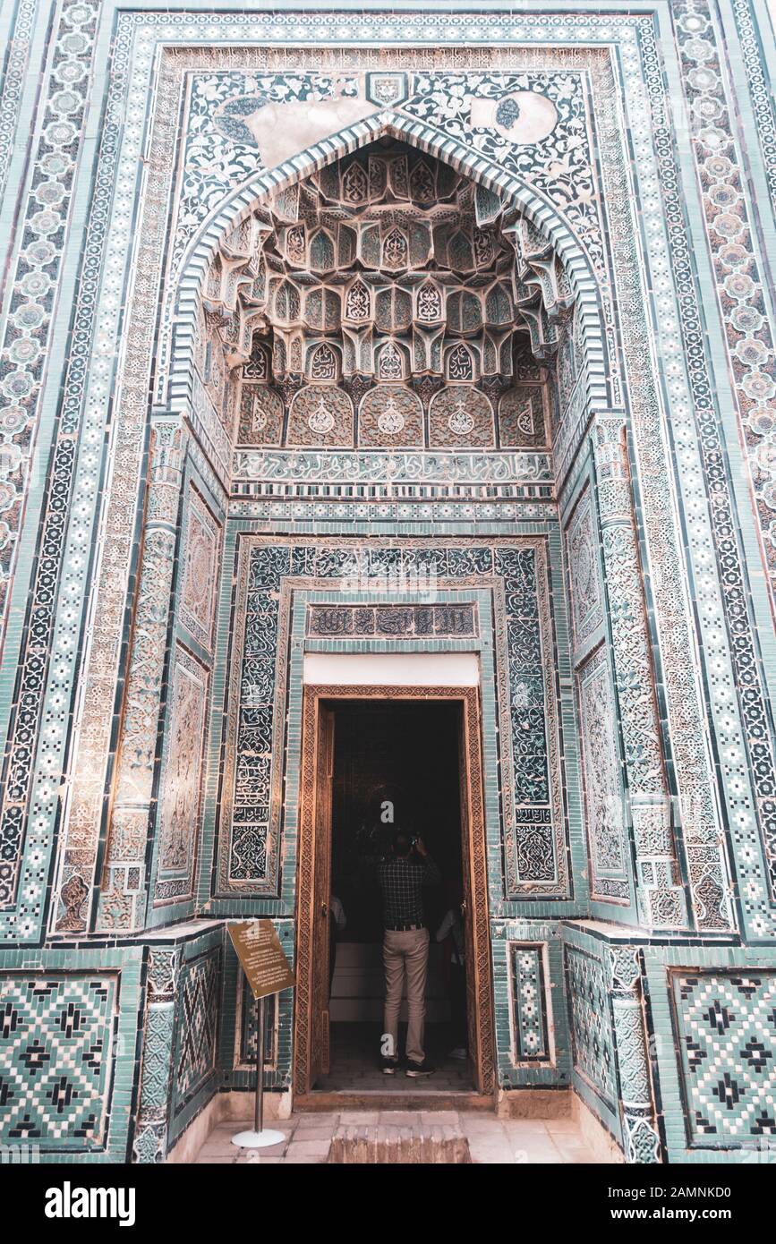 UZBEKISTAN, SAMARKANDA 2019: Architecture of Samarkanda Stock Photo - Alamy