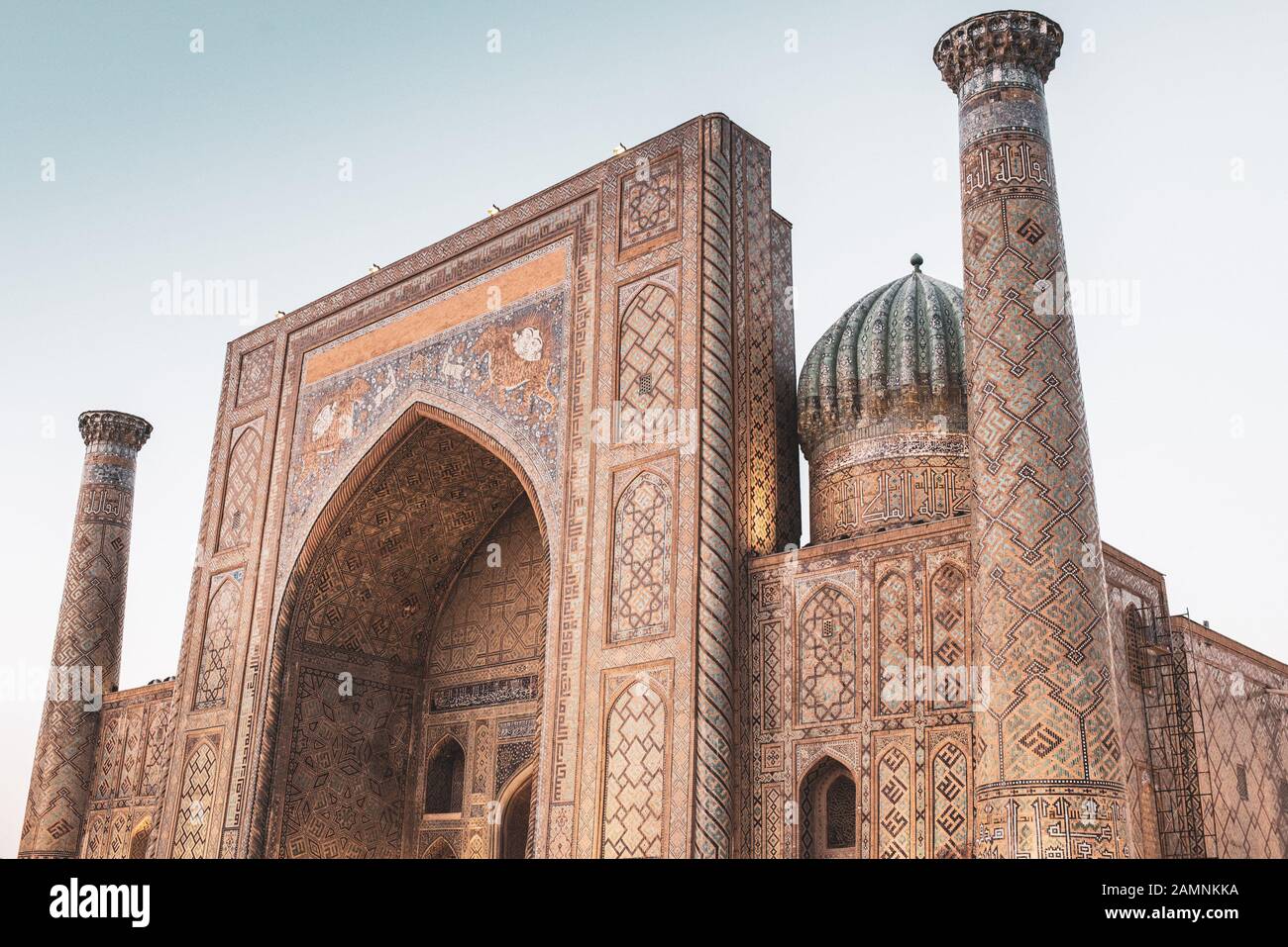 UZBEKISTAN, SAMARKANDA 2019: Architecture of Samarkanda Stock Photo - Alamy
