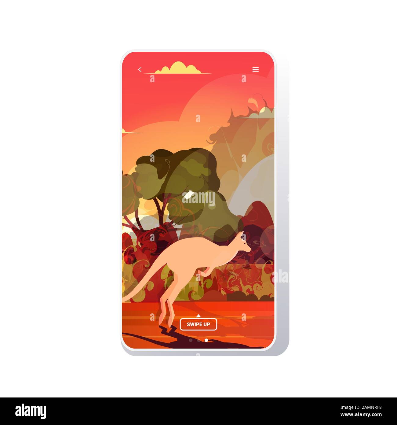 kangaroo running from forest fires in australia animals dying in