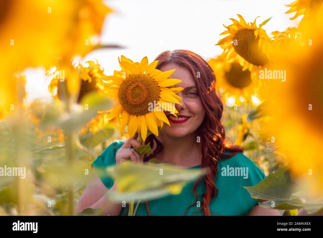 Asian Woman With Natural Red Hair High Resolution Stock Photography And Images Alamy
