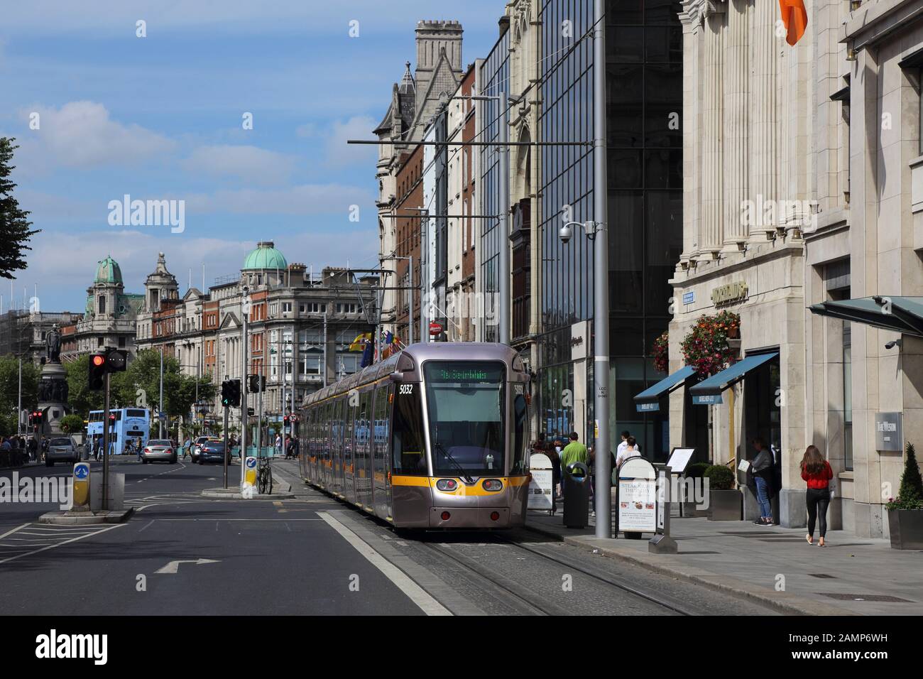 Dublin Westmoreland Street Stock Photo Alamy