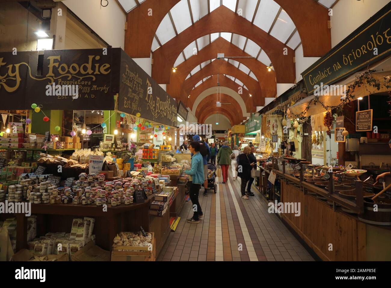 Cork English Market Stock Photo Alamy