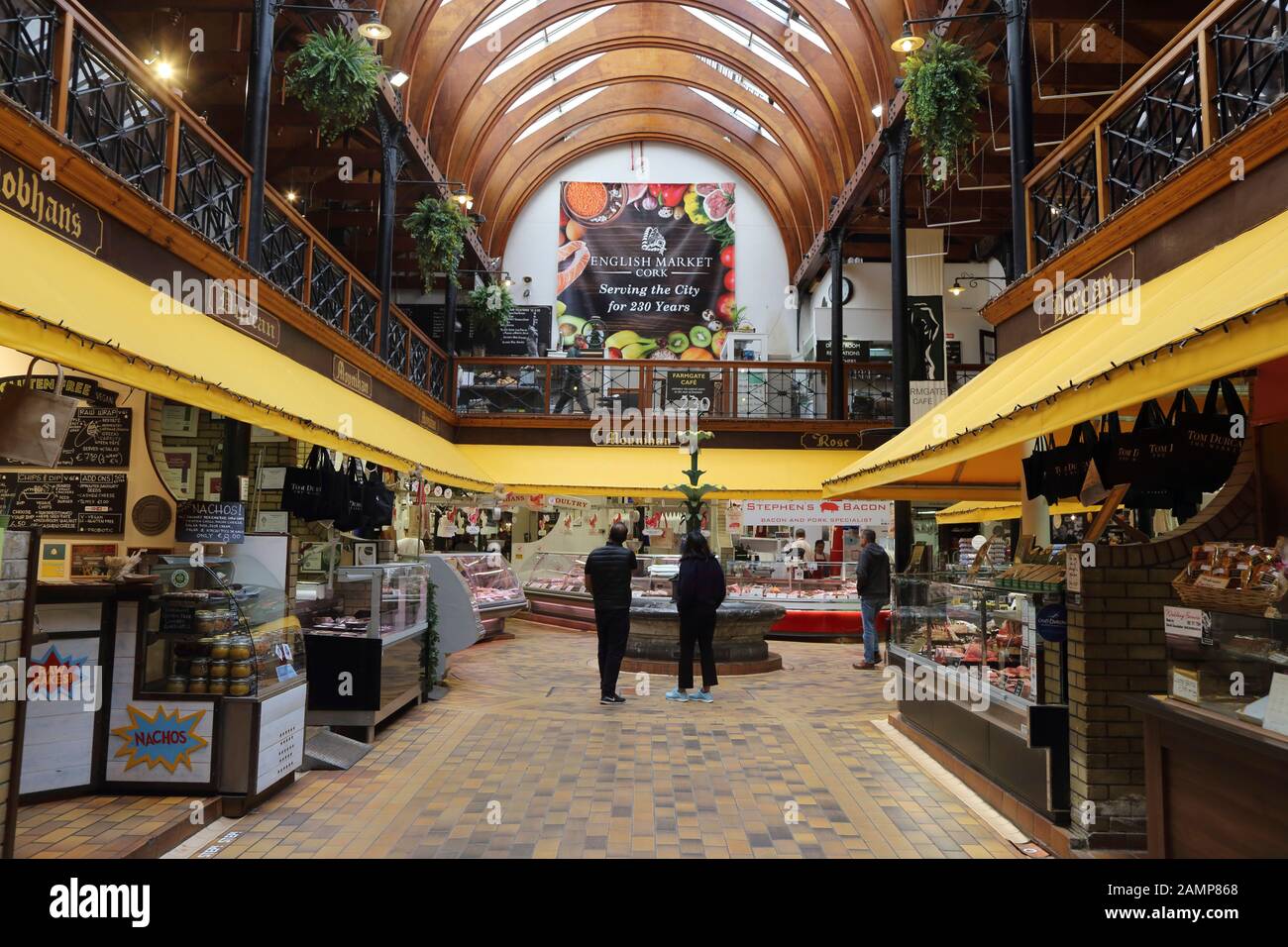 Cork English Market Stock Photo Alamy