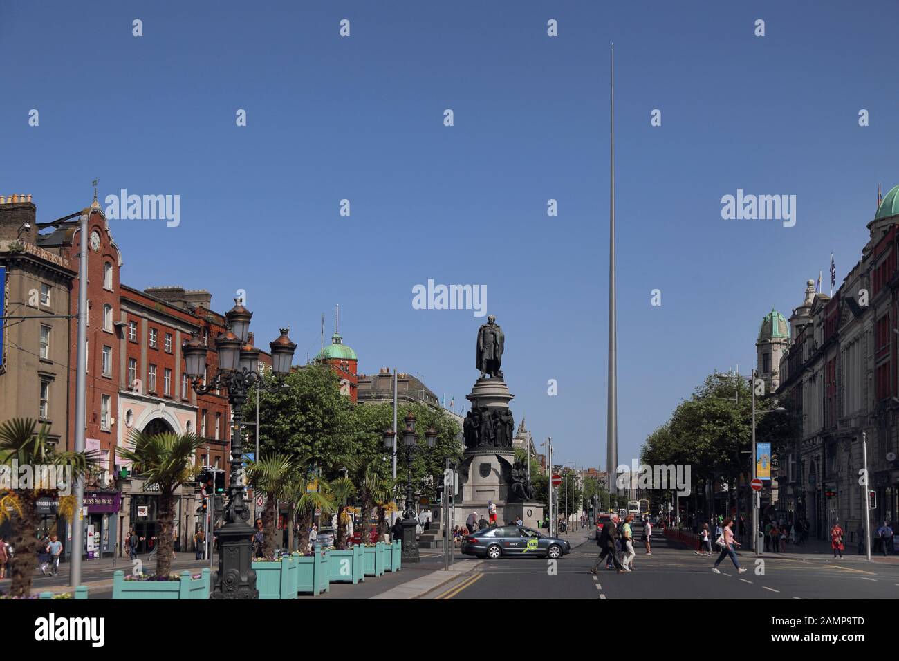 Stock photo of Dublin's O'Connell Street