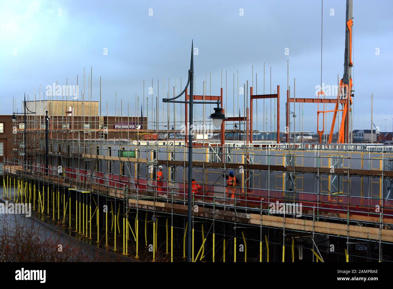 Barry, Vale of / Wales January 6 2020 Waterfront