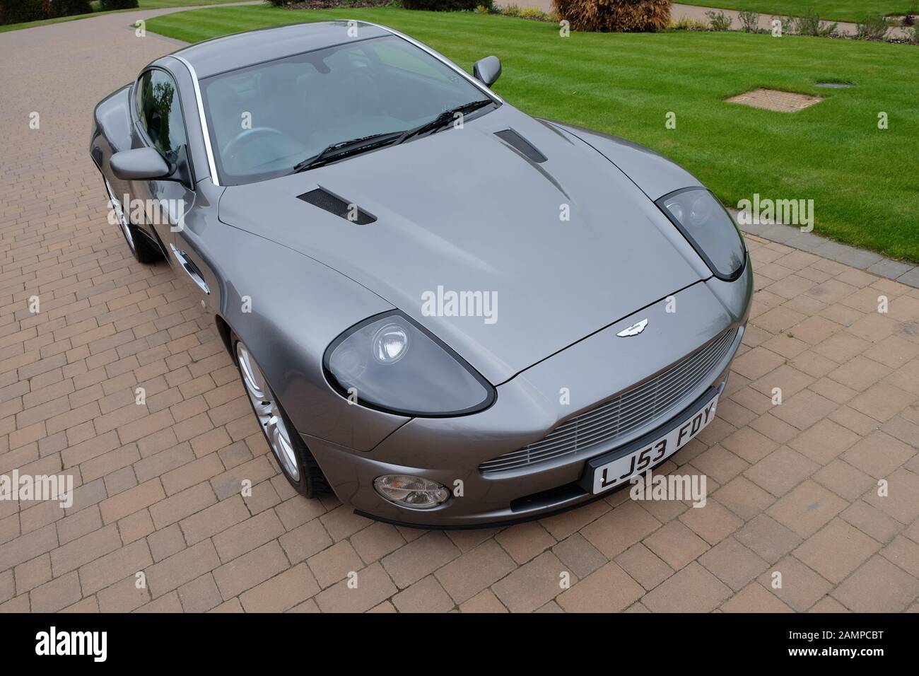 Aston Martin V12 Vanquish Stock Photo - Alamy