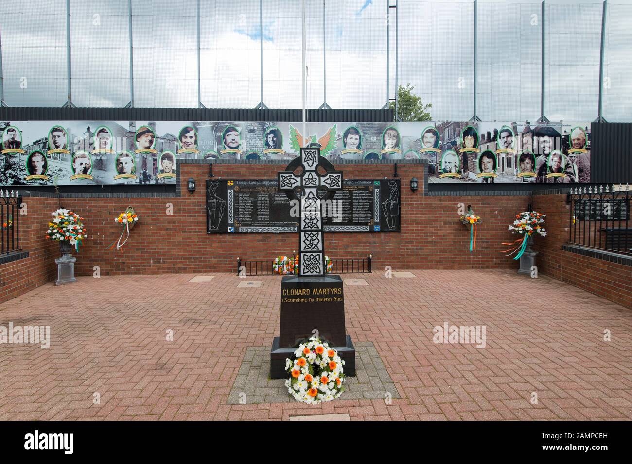 Clonard Martyrs Memorial Garden, Belfast, County Antrim, Northern ...