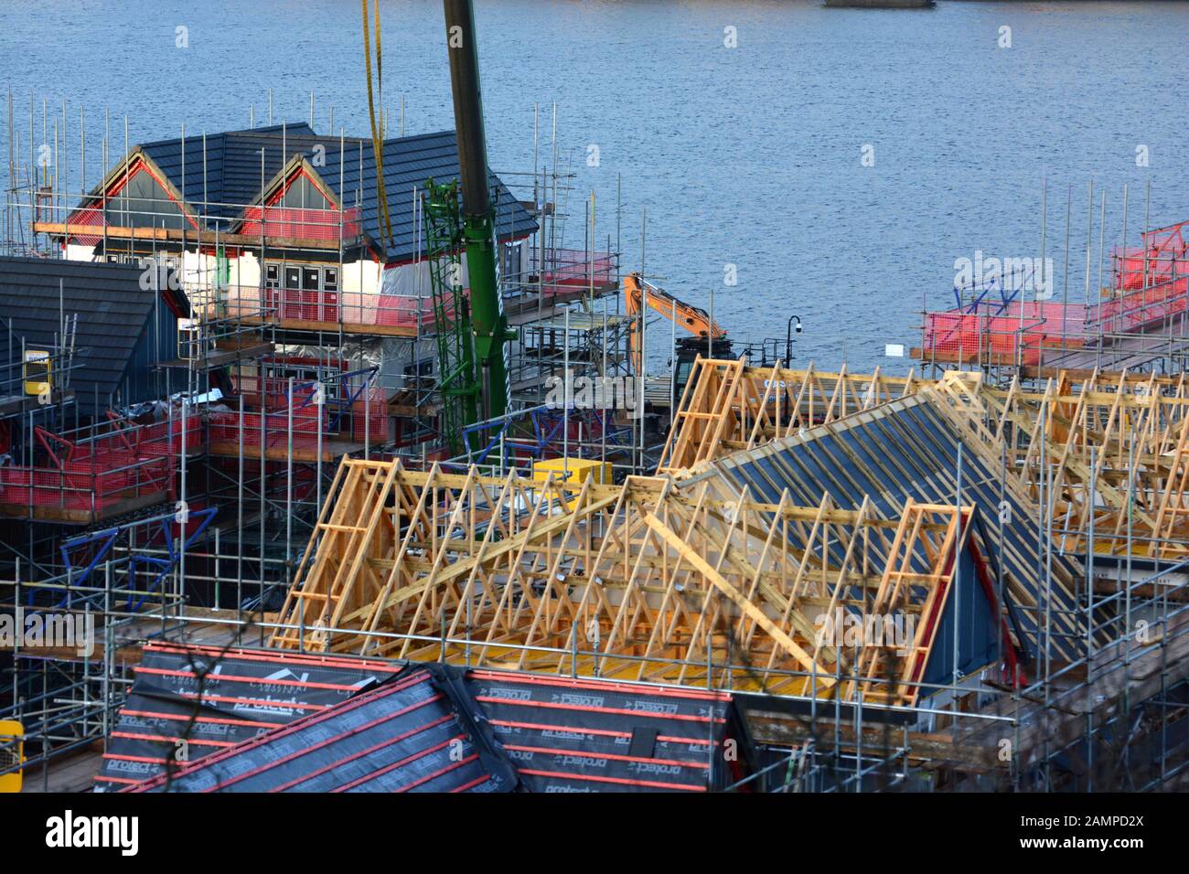 Barry, Vale of / Wales January 6 2020 Waterfront