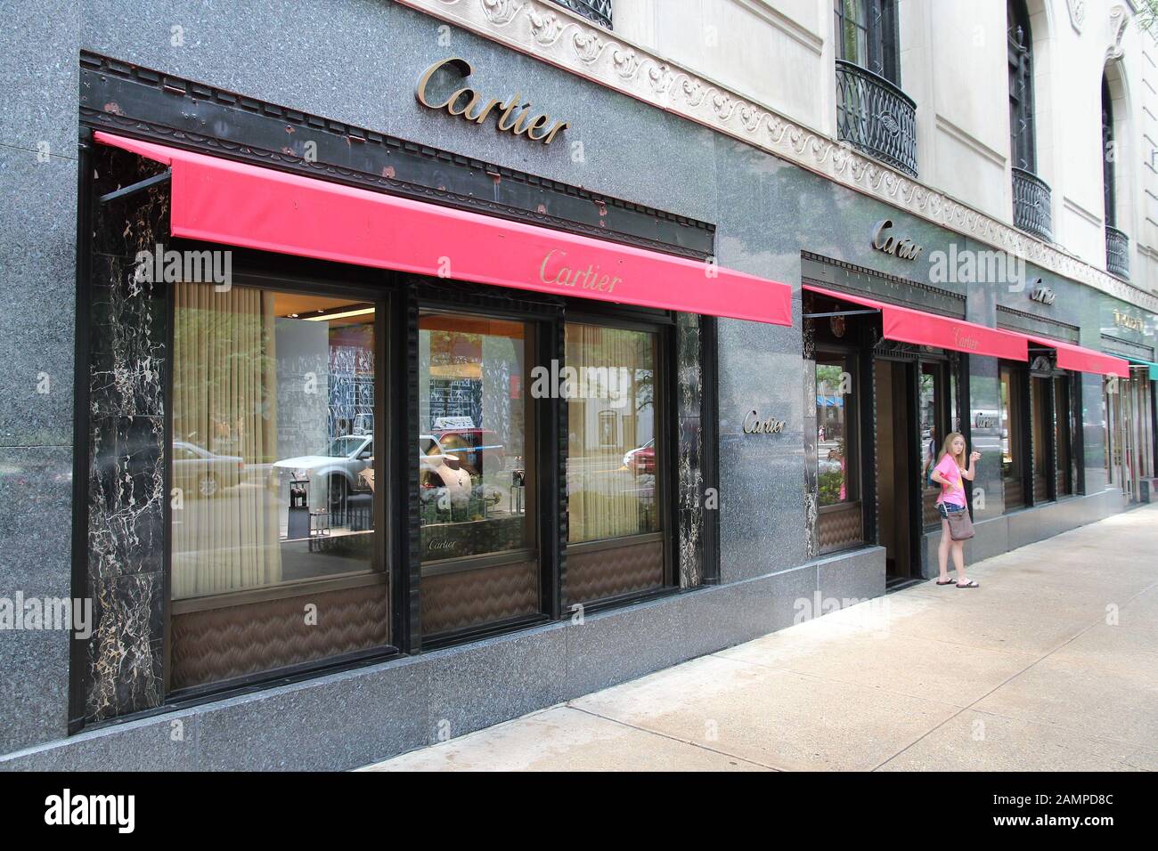 CHICAGO, USA - JUNE 26, 2013: Cartier 