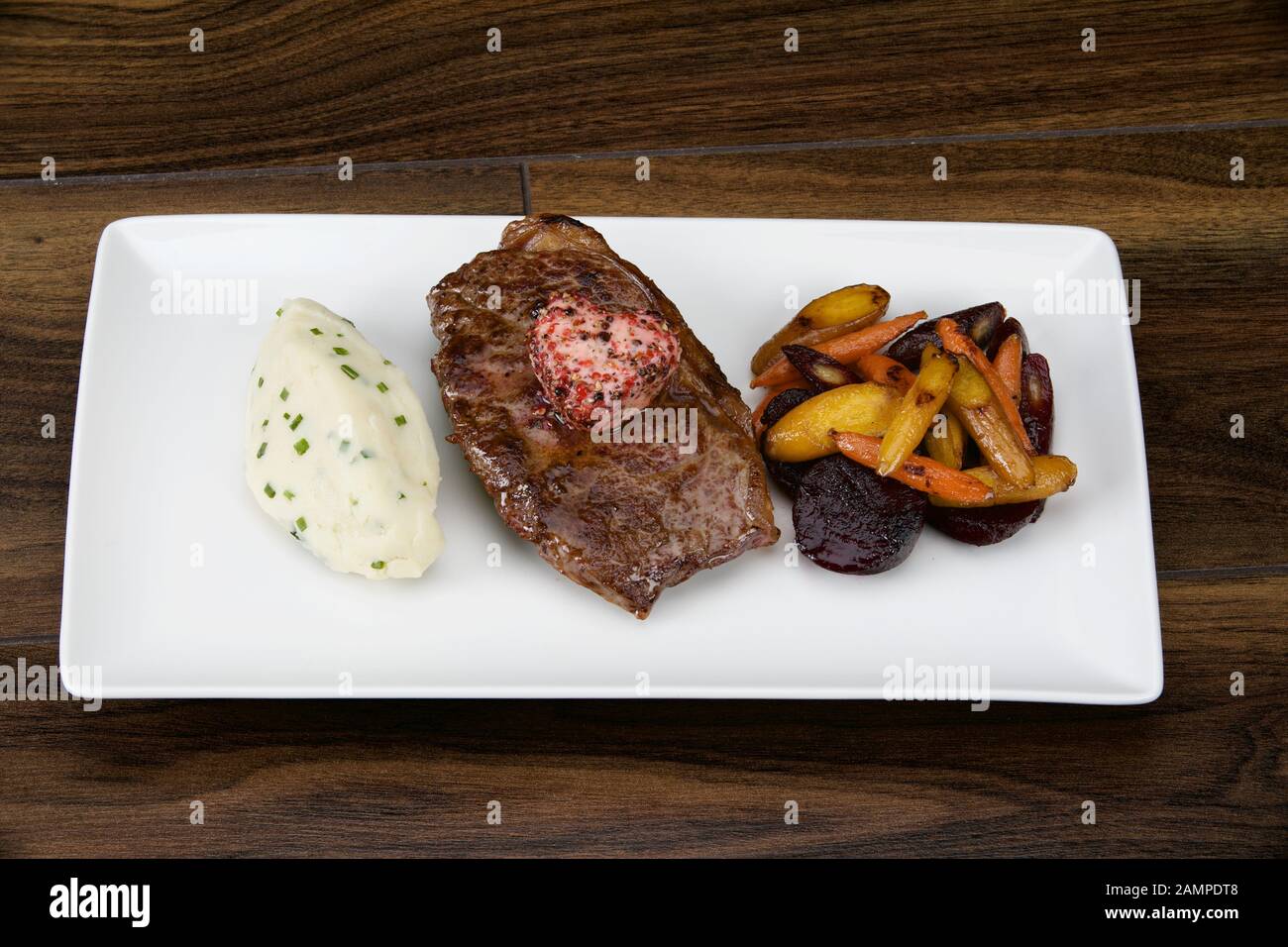 Sirloin Steak And Mashed Potatoes
