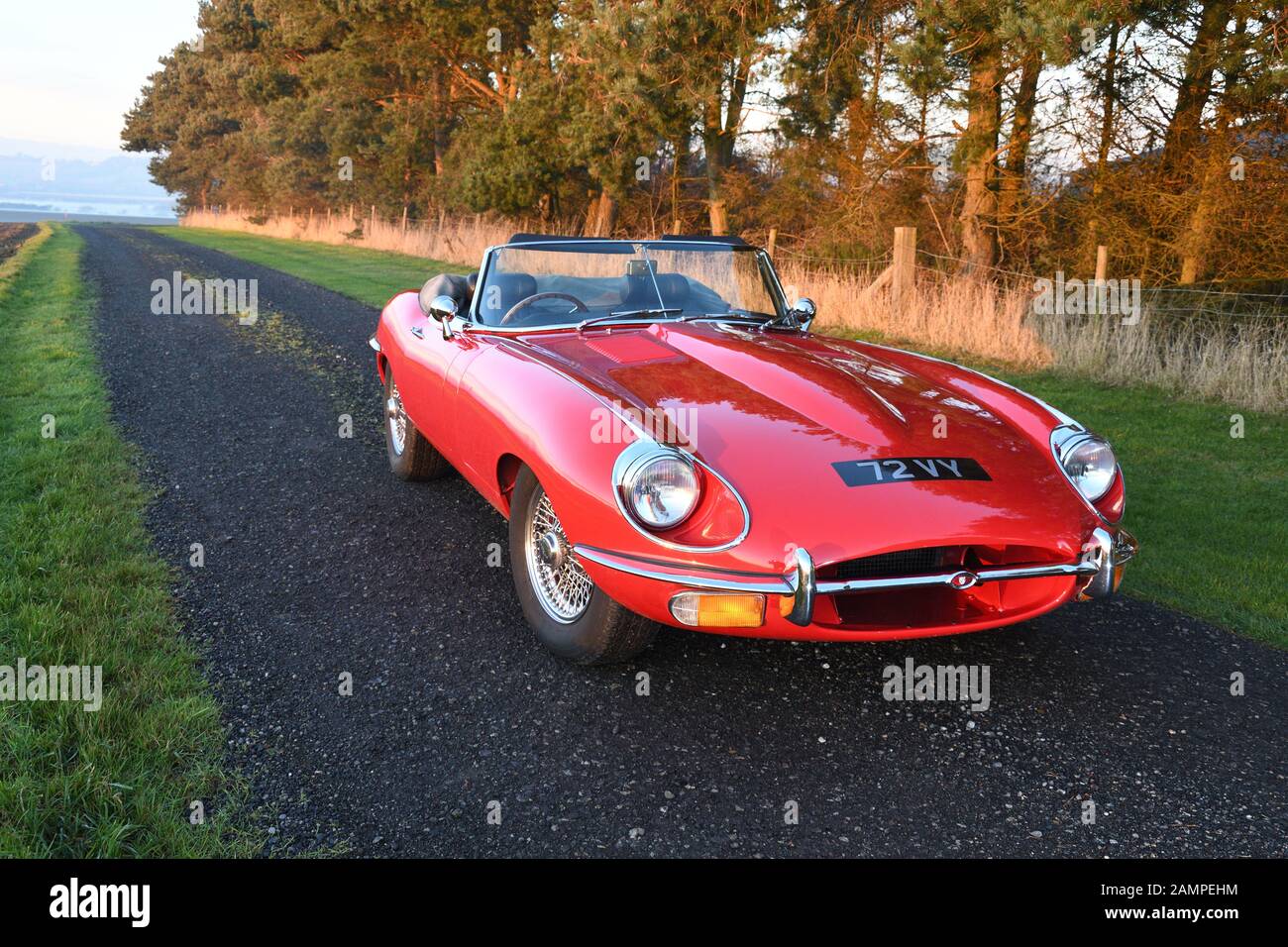 Jaguar E Type High Resolution Stock Photography And Images Alamy