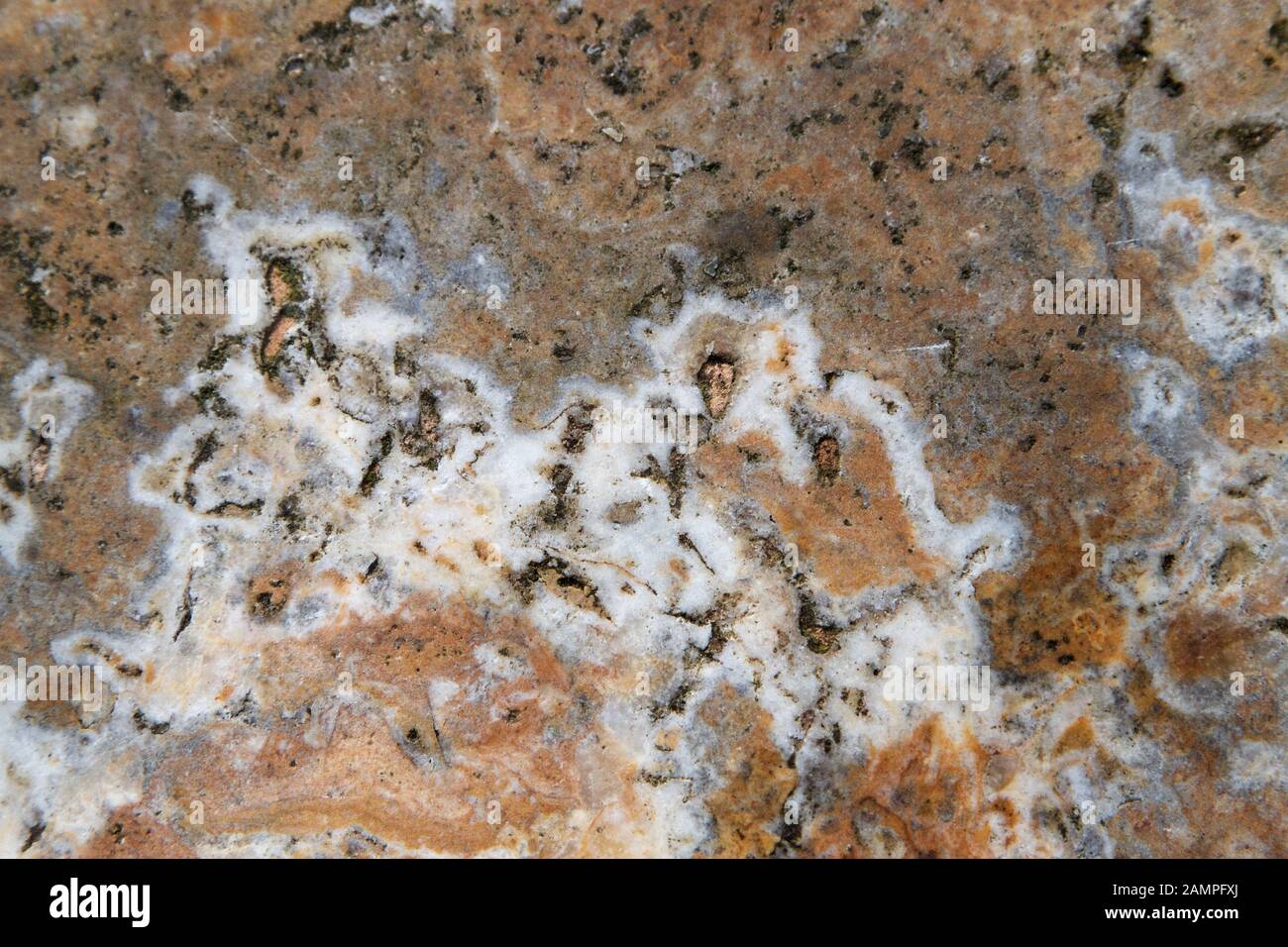Detailed brown stone marble background texture. Stock Photo