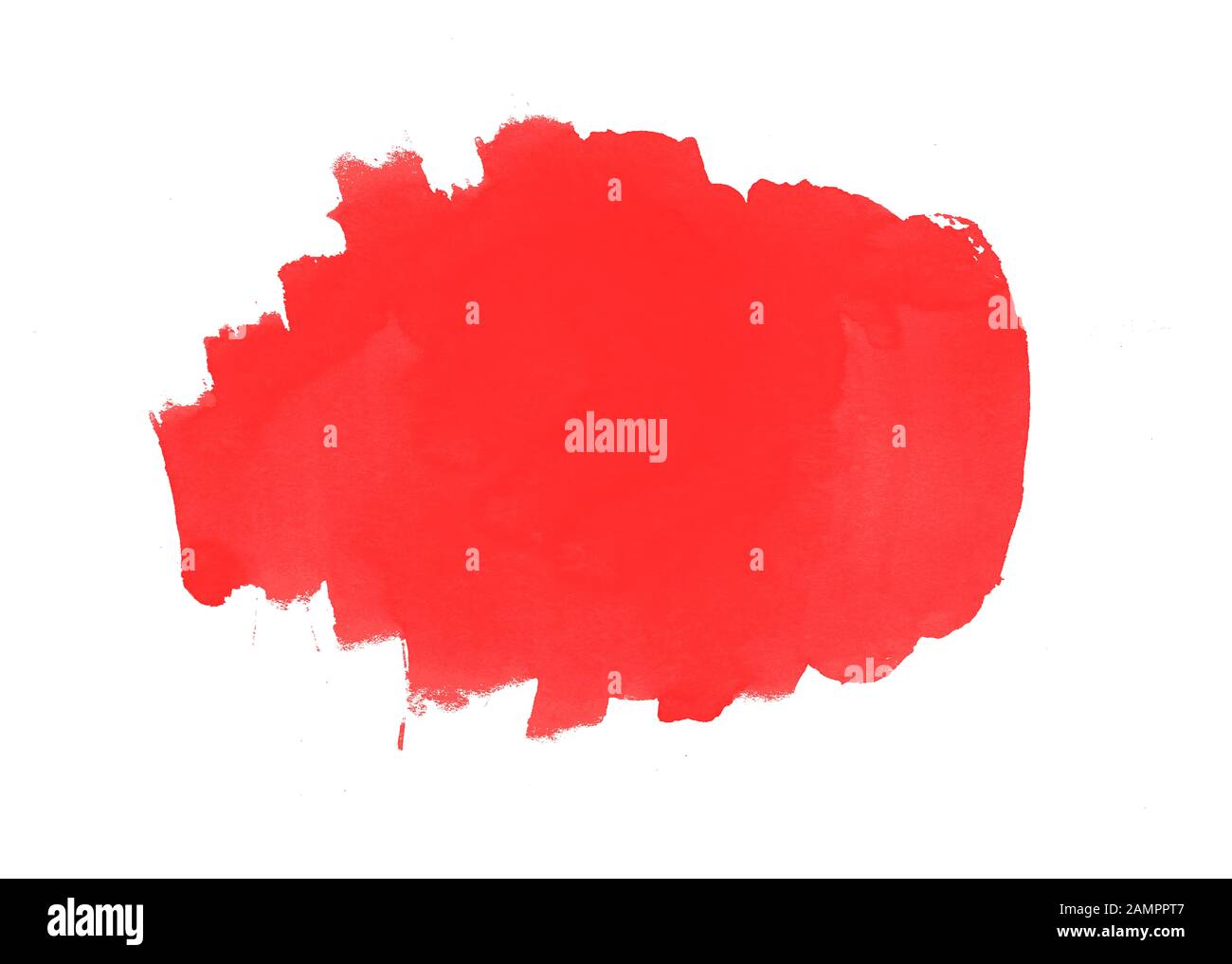 Abstract Red Watercolor Artistic Background Creative Image Stock