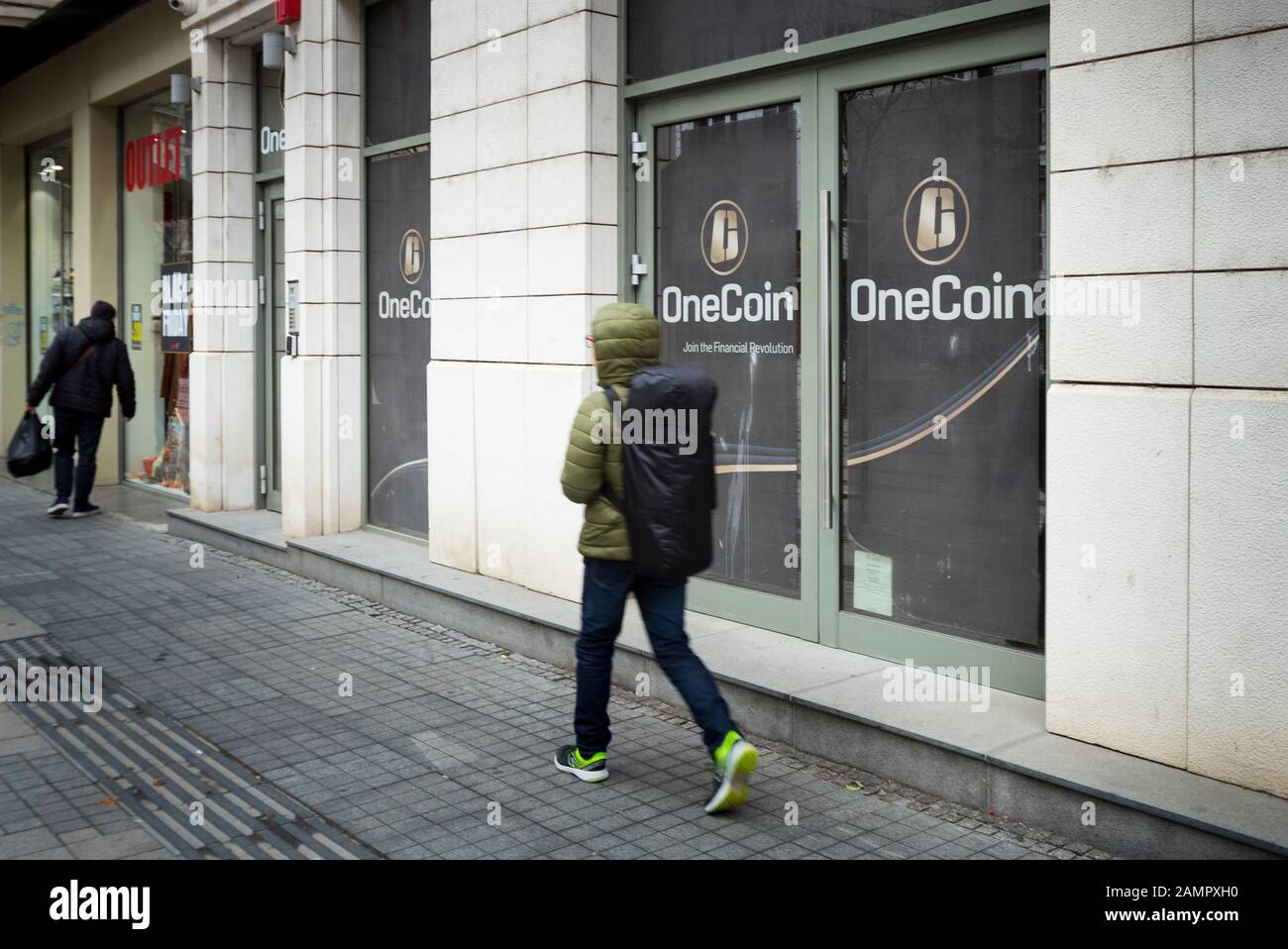 OneCoin cryptocoin headquarters in Sofia, Bulgaria Stock Photo - Alamy