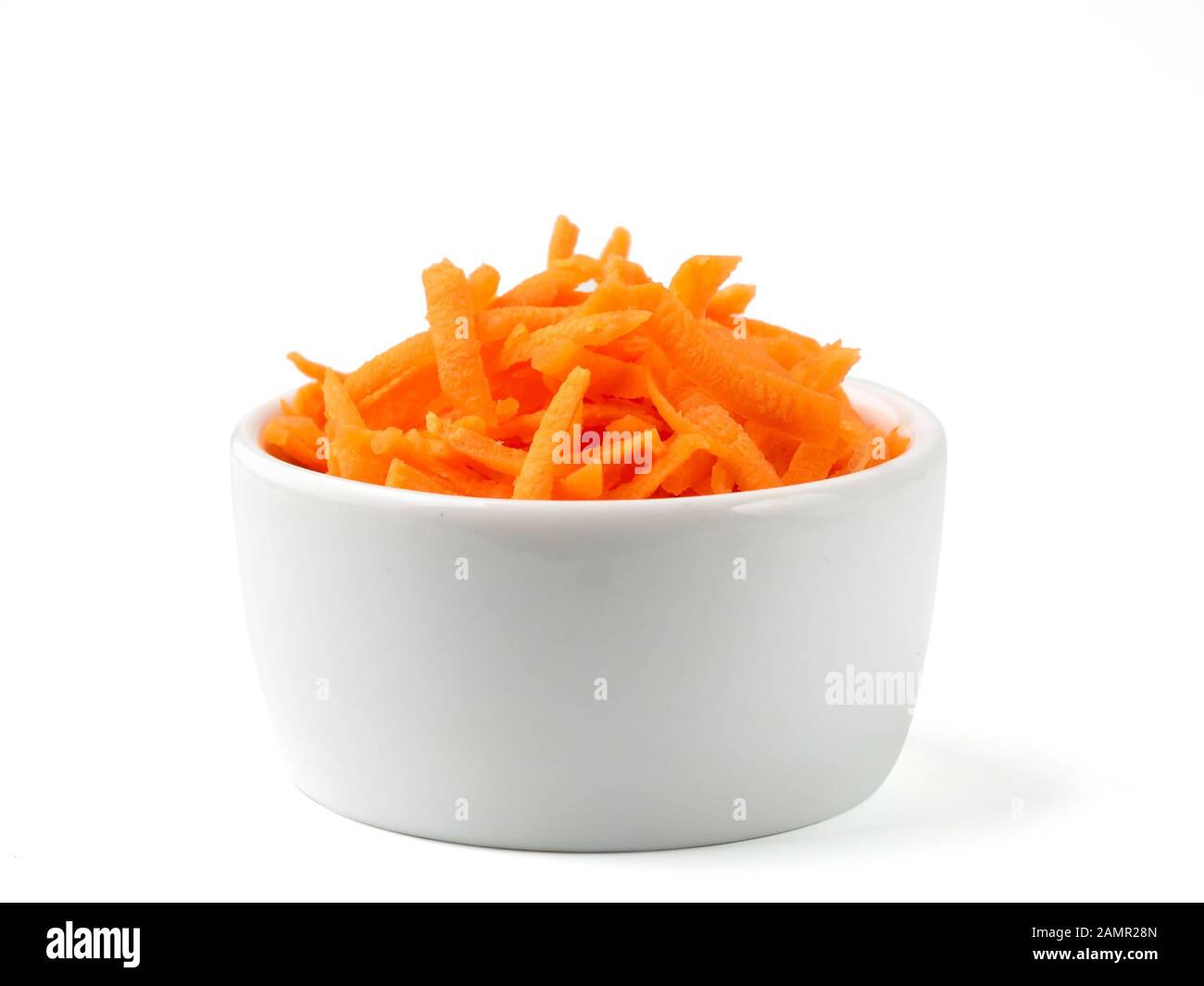 Shredded Cabbage Shredder Carrots Large Bowl Stock Photo