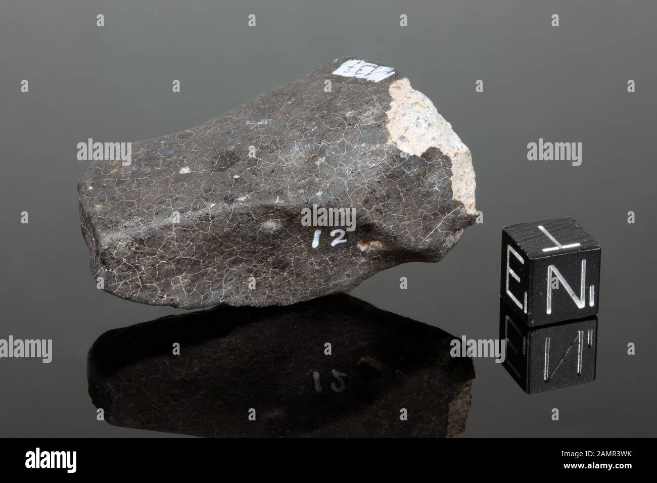 HOLBROOK - Fall 19 July 1912, Navajo County, Arizona, USA. Chondrite L6. Total mass 220 kg. Stock Photo