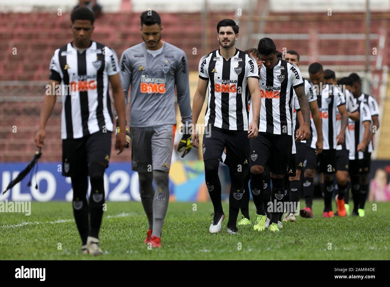 Sao Paulo Sp 14 01 2020 Atletico Mineiro X Sao Bernardo Atletico Mineiro Team During The Match Between Atletico Mineiro And Sao Bernardo Held At The Nicolau Alayon Stadium In Sao Paulo