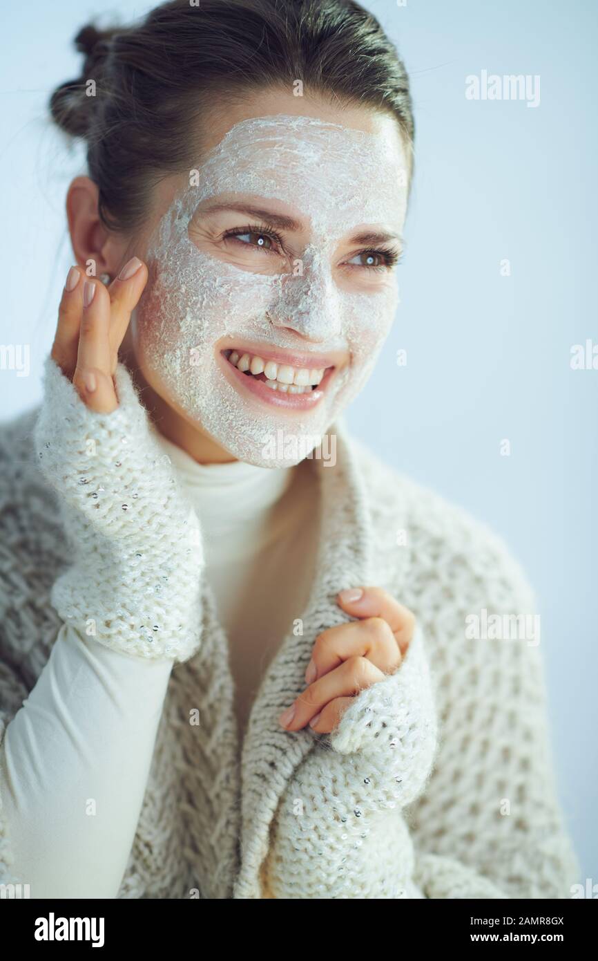 Girl touching neck hi-res stock photography and images - Alamy