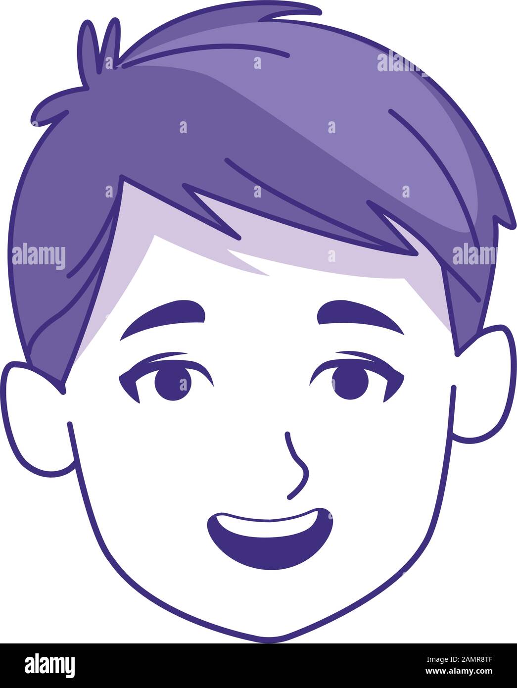 boy face smiling icon, colorful design Stock Vector Image & Art - Alamy