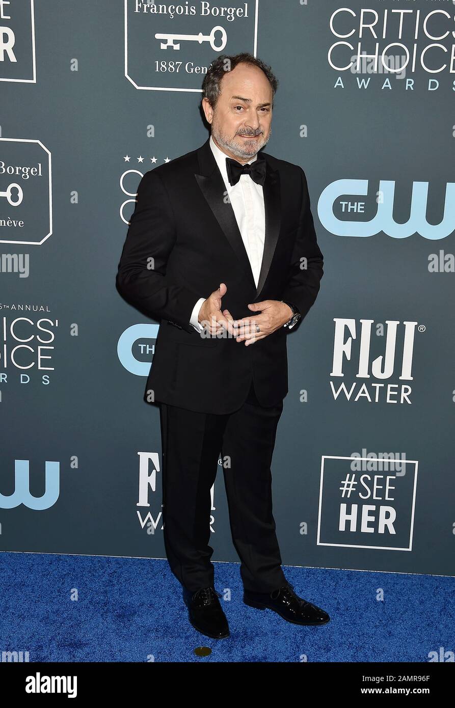 SANTA MONICA, CA - JANUARY 12: Kevin Pollak attends the 25th Annual Critics' Choice Awards at Barker Hangar on January 12, 2020 in Santa Monica, California. Stock Photo