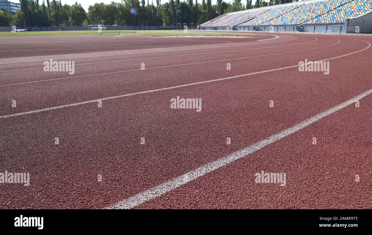 Runners Statium Sports stadium background hi-res stock photography and images - Alamy