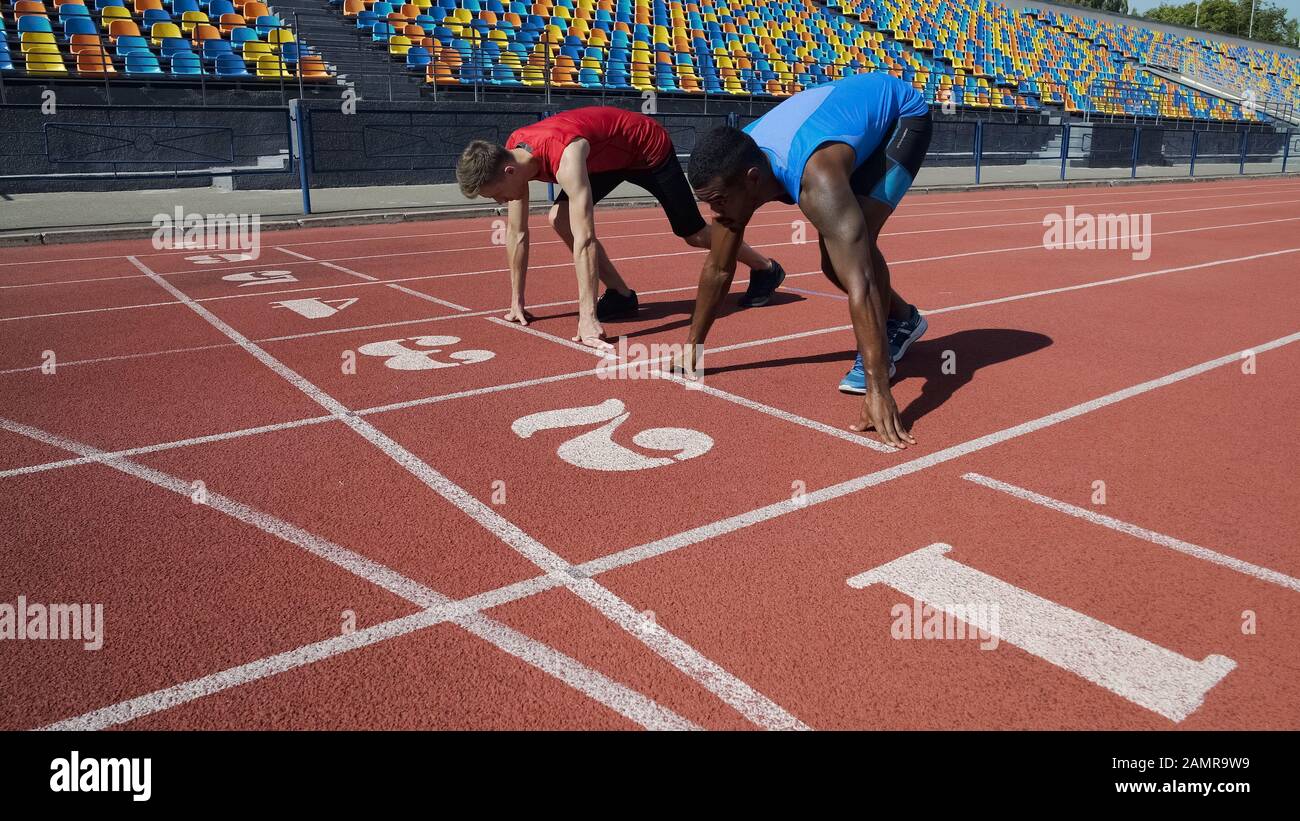 277 Girl Athlete Starting Position Athletic Track Stock Photos - Free &  Royalty-Free Stock Photos from Dreamstime