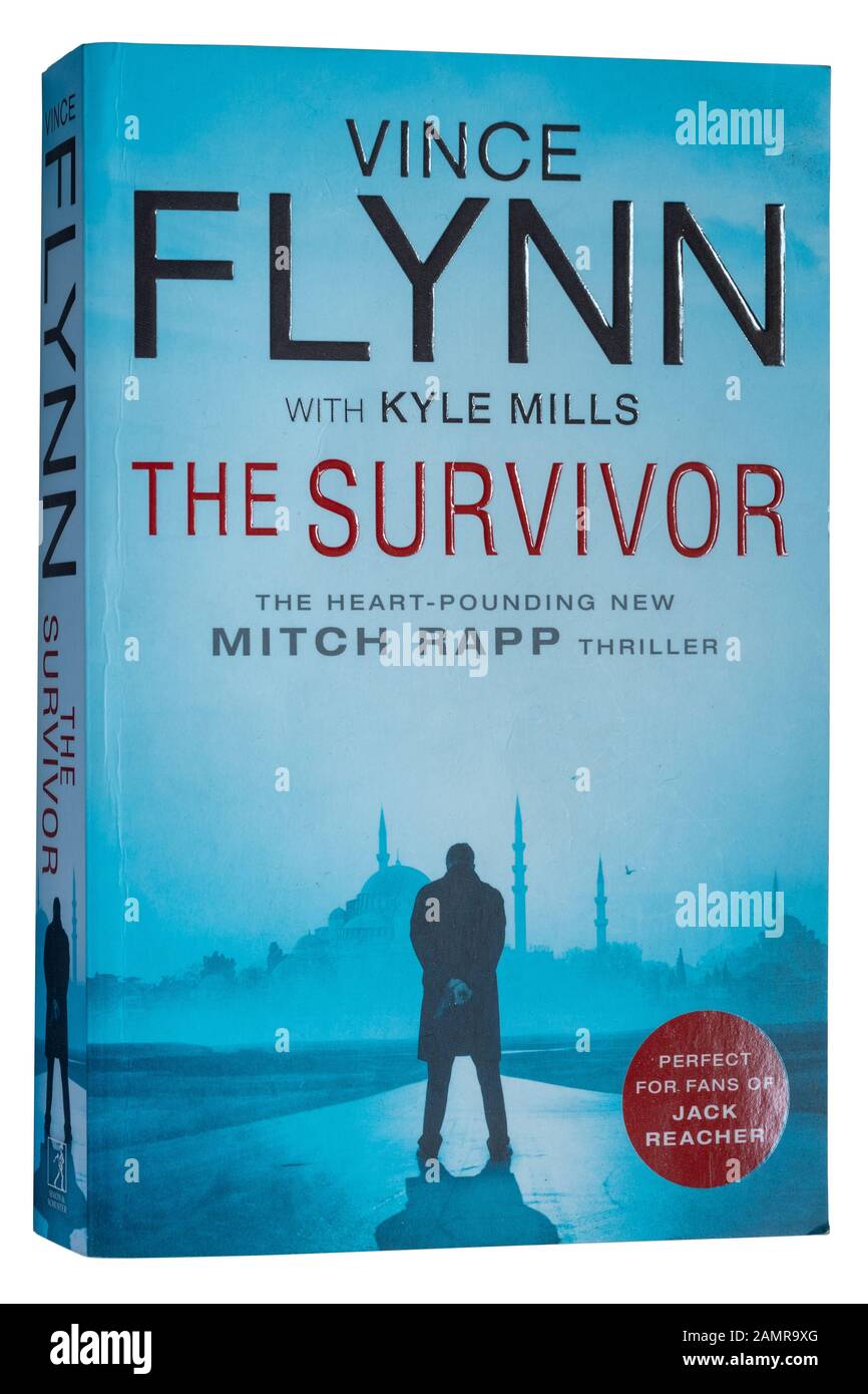 The Survivor (A Mitch Rapp Novel) By Vince Flynn & Kyle Mills – Mass Market Paperback – Very Good Condition