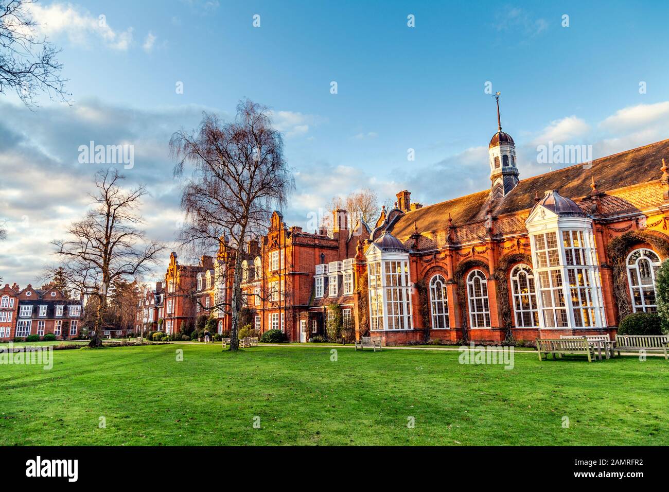 Newnham College, University of Cambridge, UK Stock Photo