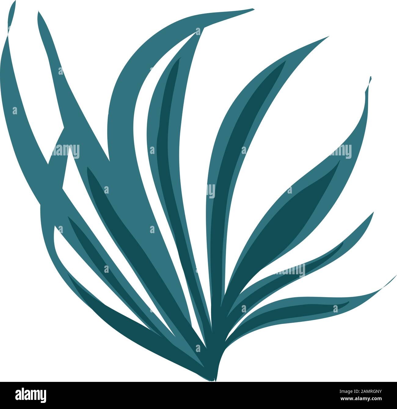 tropical leaf palm natural icon Stock Vector Image & Art - Alamy