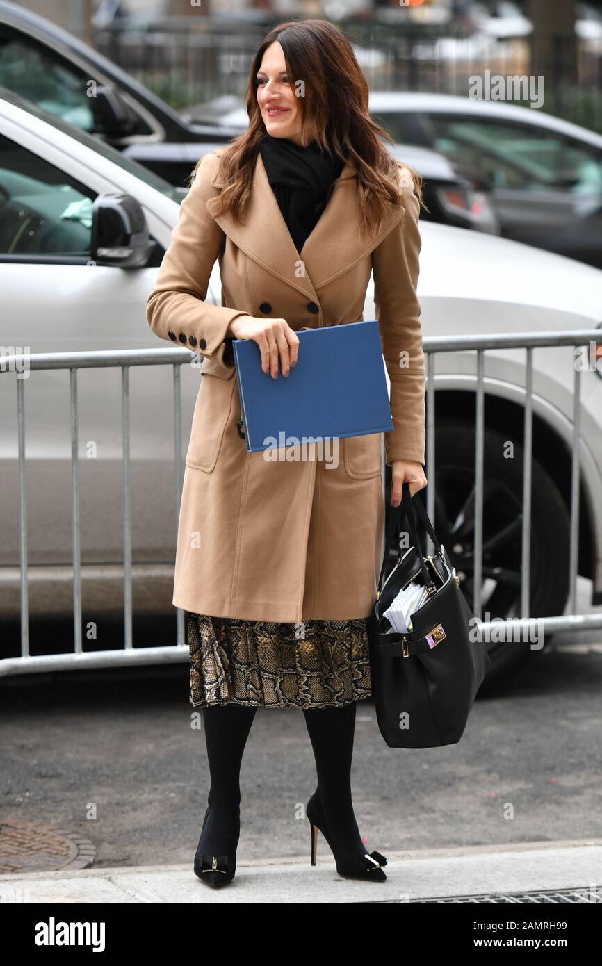 Donna Rotunno, lawyer for Harvey Weinstein, enters New York City Criminal Court on January 14, 2020 in New York City. Weinstein, a movie producer whos Stock Photo