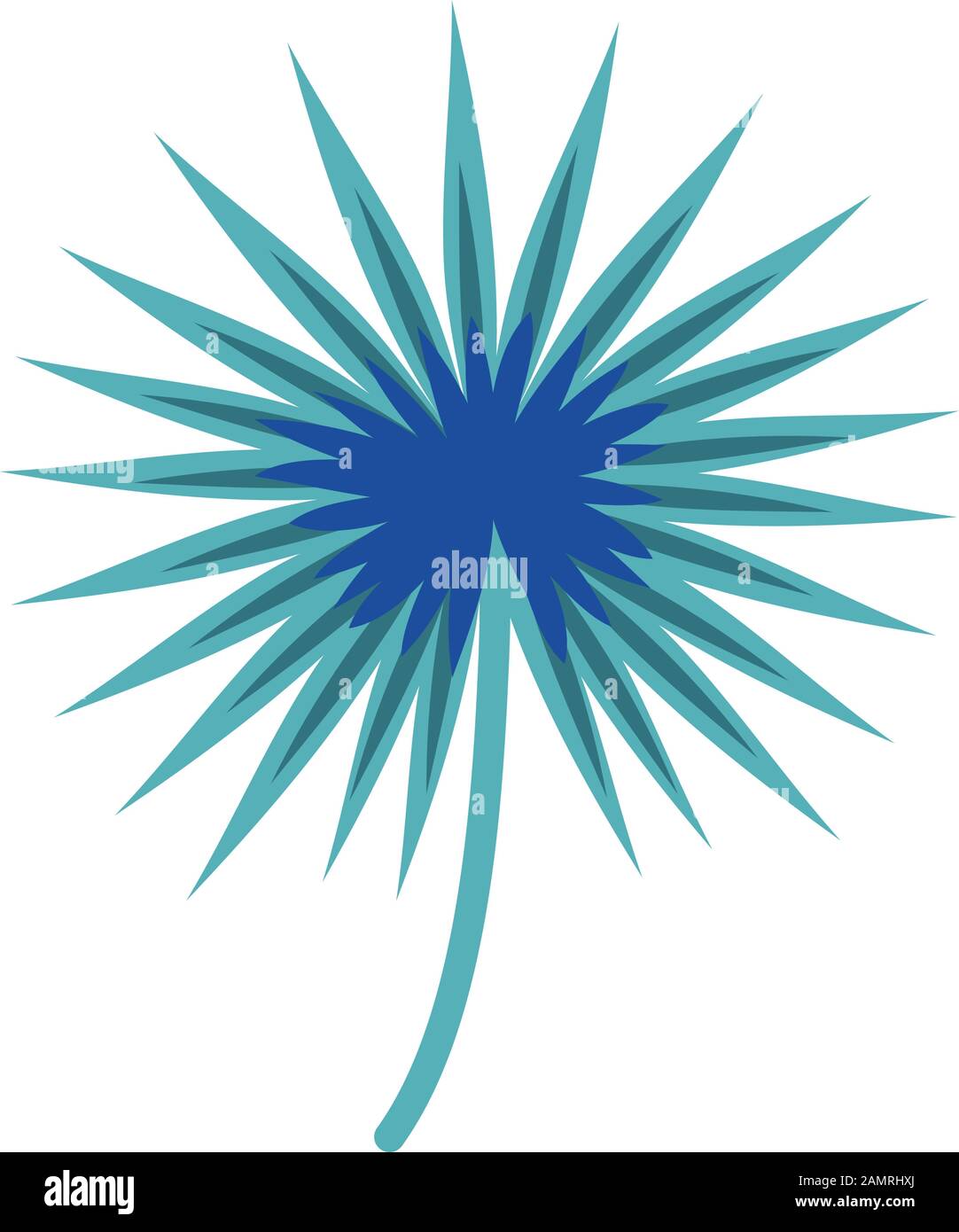 tropical leaf palm natural icon Stock Vector Image & Art - Alamy