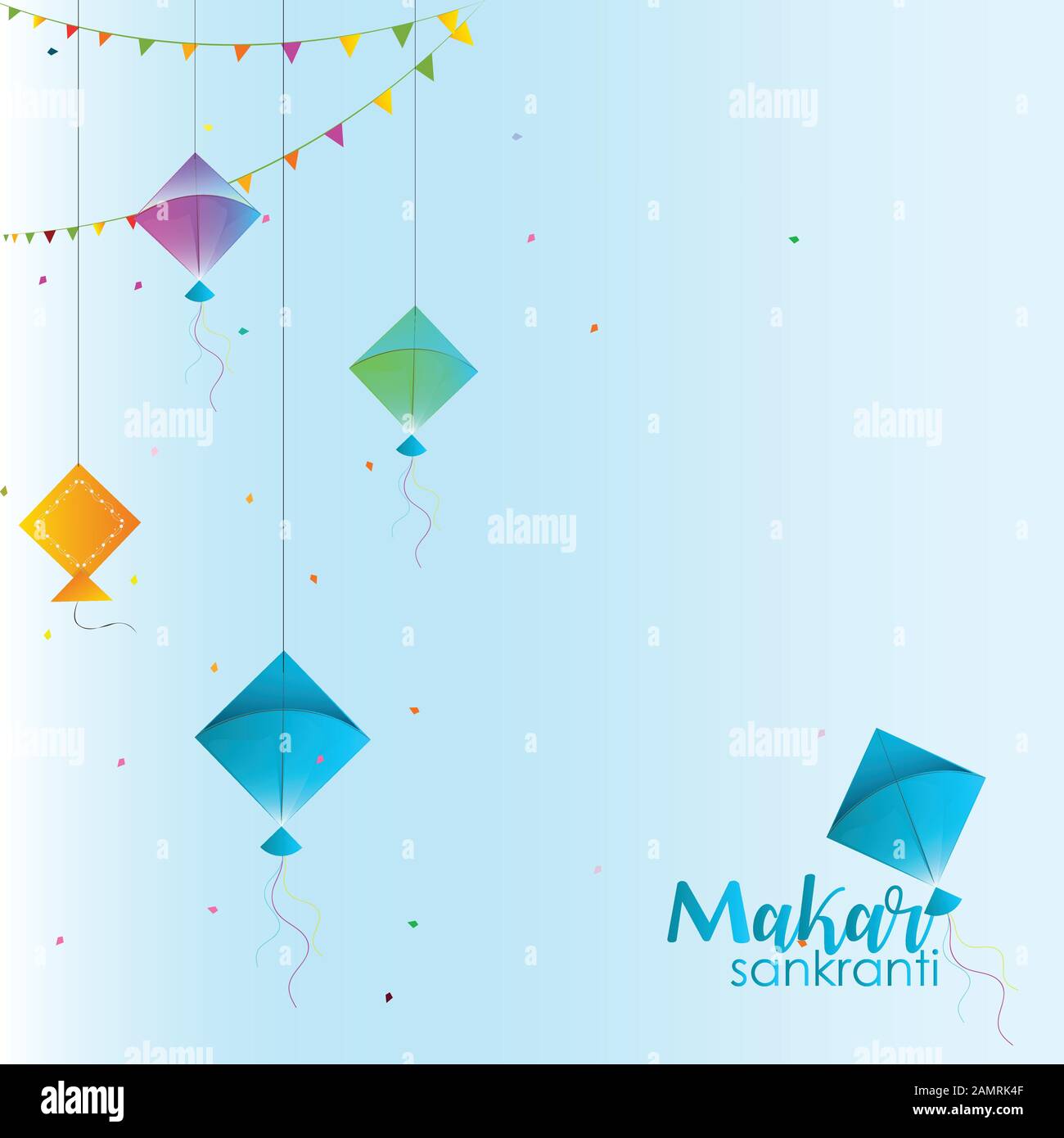 illustration of Happy Makar Sankranti festival Stock Vector Image & Art -  Alamy